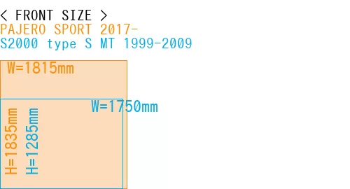 #PAJERO SPORT 2017- + S2000 type S MT 1999-2009